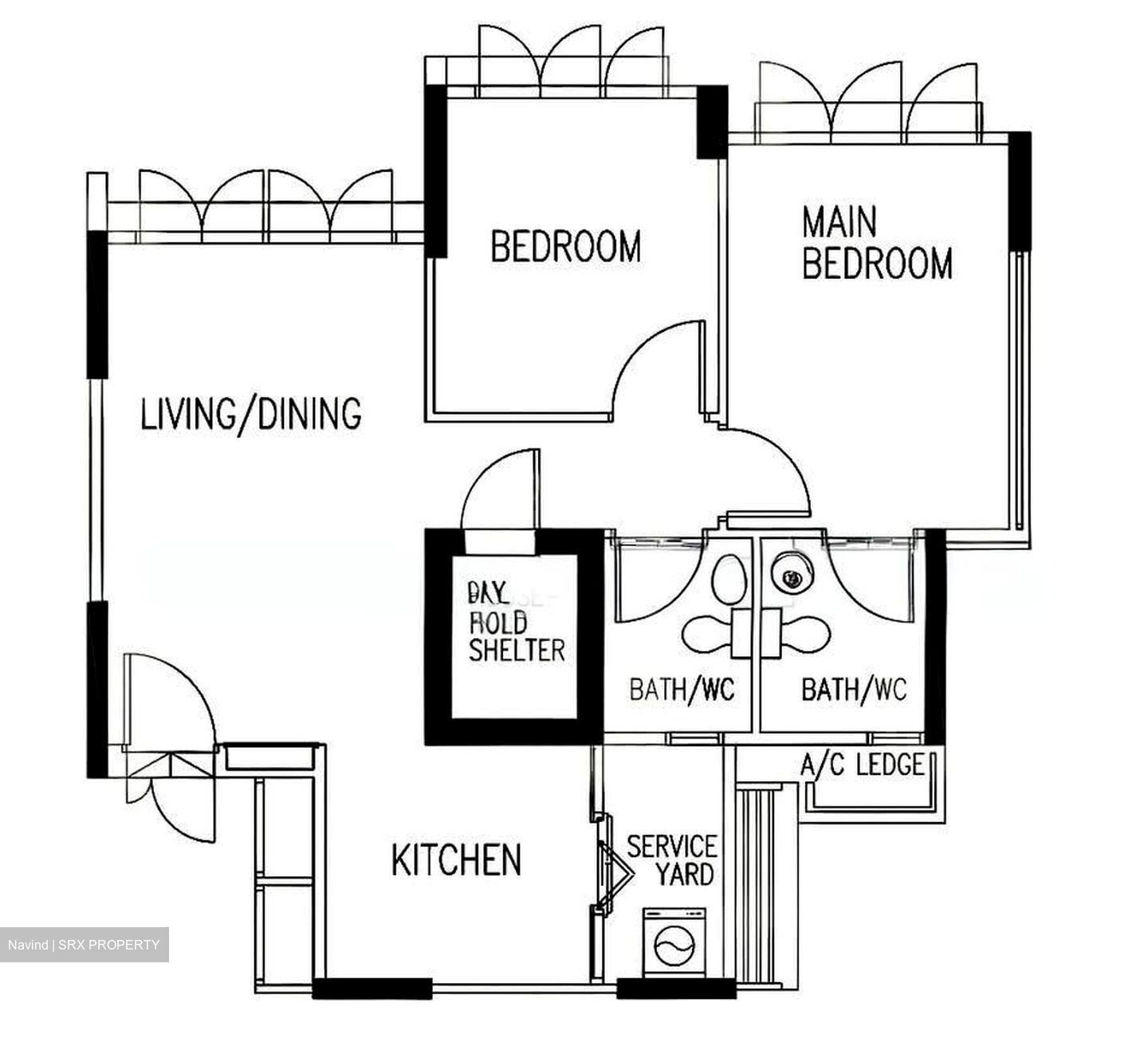 Blk 886B Treegrove@woodlands (Woodlands), HDB 3 Rooms #547004771